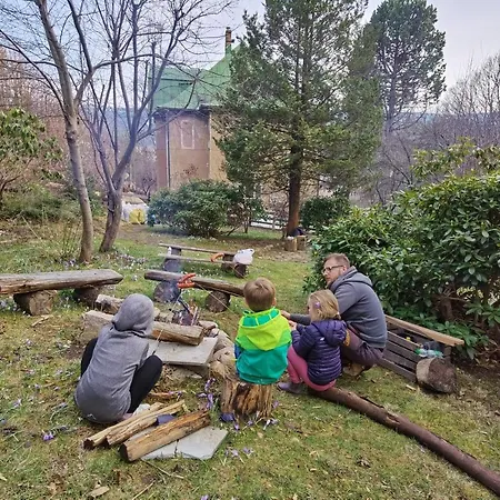 Marcówka M4 - Duży W Historycznej Willi Z Ogrodem Apartamento Szklarska Poręba