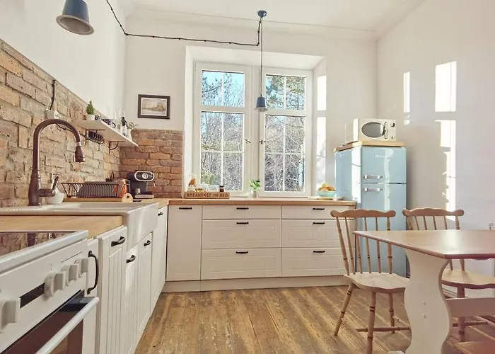 Apartament Marcówka M4 - Duży W Historycznej Willi Z Ogrodem